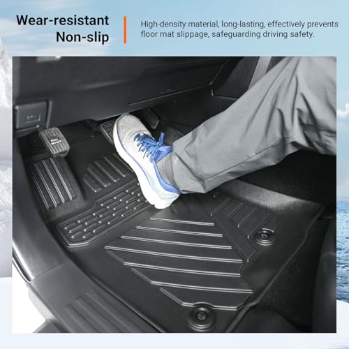 powoq Floor Mats Compatible with Toyota 4Runner Cargo Mat Backrest Mat TPE Replacement for 2013-2024 Toyota 4Runner Accessories (Fit W/Sliding Tray, Upgraded Trunk Mat+Backrest Mat+Floor Mats) - size: Compatible with 4Runner W/Sliding Tray | 2013-2024