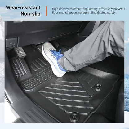 powoq Floor Mats Compatible with Toyota 4Runner Cargo Mat Backrest Mat TPE Replacement for 2013-2024 Toyota 4Runner Accessories (Fit W/Sliding Tray, Upgraded Trunk Mat+Backrest Mat+Floor Mats) - size: Compatible with 4Runner W/Sliding Tray | 2013-2024