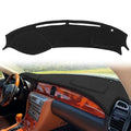 Dash Cover Mat Custom Fit for Lexus SC430 Dashboard Cover Pad Carpet Protector F281 (Black) - color: SC430
