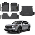 Floor Mats & Cargo Liner Custom Fit for Acura ADX 2025 All Weather TPE Rubber 1st & 2nd Floor Liners Automotive Trunk Mat for Acura ADX 2025 Accessories, Black - size: For Acura ADX 2025