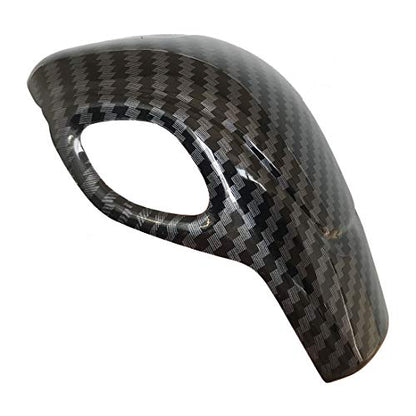 ruihe Car Gear Shift Knob Cover Carbon Fiber Color Sticker Trim Fit for Ford Focus Fiesta Fusion Escape C-Max Transit-150 Transit-250 Transit-350 Transit Connect
