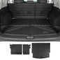 Cargo Mat Fit for Nissan Rogue 2021-2026, Rear Trunk Mat & Back Seat Backrest Protectors, Custom Fit TPE All-Weather Cargo Liner, Waterproof & Non-Slip Rogue Accessories (Not for Rogue Sport) - size: Fit for Nissan Rogue