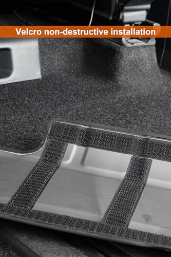 Seat Back Protector Compatible with Toyota Sienna 2026 2025 2024 2023 2022 Accessories Back of Seat Protector,Stainless Steel Kick Mats Back Seat Protector 2Pcs (Black)