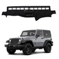 Dashboard Mat Cover for Jeep Wrangler JK 2011-2017 Nonslip Center Console Sunshield Glare UV Rays Protector Accessories - size: Jeep Wrangler JK 2011-2017