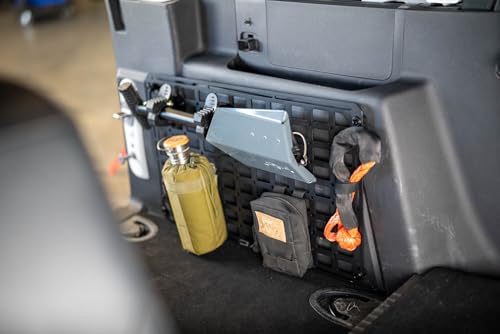 DV8 Offroad Universal Molle Panels | Can Be Mounted Almost Anywhere Including Vehicles, Garages, etc. | Available in 3 Sizes | Universal Mounting for Tools, Recovery Gear, & More (23" x 15") - size: 23" x 15"