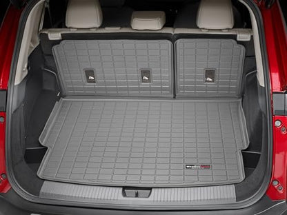 WeatherTech Cargo Trunk Liner for Nissan Rogue, Behind 2nd Row SeatBack (421405), Grey - color: Grey