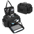 Patrol Bag for Law Enforcement, Duty Bag for Police Gear, Car Front Seat Organizer for Military Equipment, up to 15.6" Laptop Layer, MOLLE Compatible