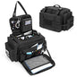 Patrol Bag for Law Enforcement, Duty Bag for Police Gear, Car Front Seat Organizer for Military Equipment, up to 15.6" Laptop Layer, MOLLE Compatible