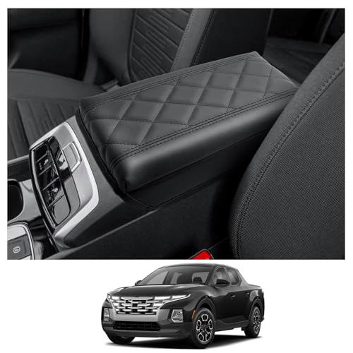 CDEFG Compatible with 2024 Hyundai Tucson Center Console Cover for 2022-2024 Santa Cruz Accessories Armrest Cover 2022-2024 Hyundai Tucson Hybrid Middle Console Pad Arm Rest Cushion - color: Pad for 2022-2024 Santa Cruz
