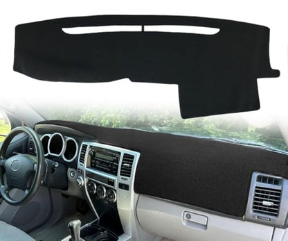 Dashboard Cover Dash Cover Mat Pad Carpet Custom Fit for Toyota 4Runner 2003 2004 2005 2006 2007 2008 2009 Without Dash Speaker (Black) Y17 - color: 03-09 Black