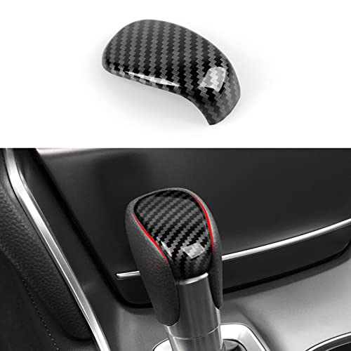 Gear Shift Konb Cover Decals for Honda Accord 2018 2019 2020 2021 2022 2023 2024 10th 11th Gen Accessories ABS Carbon Fiber Stickers - color: Gear Shift Konb, B