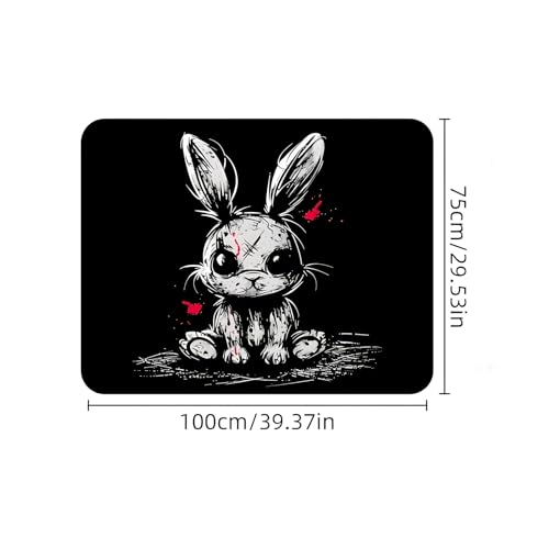 Universal Car Trunk Mat, All Weather Trunk Protection Cargo Liner, Stylish Vehicle Interior Accessories, Durable Cargo Mat Rear Trunk Line Suitable for Most Car (Easter Rabbit, 29" x 39") - color: Easter Rabbit