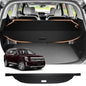 Powerty Retractable Cargo Cover for 2020-2025 Kia Telluride - Canvas Texture Trunk Cover Privacy Screen Rear Security Shade for Telluride Accessories - size: 2020-2025 | Kia Telluride