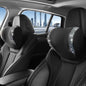 2 Pack Diamond Car Neck Pillow for Women, Memory Foam Neck Pillow for Chair for Lower Back Pain Relief, Car Headrest Pillow with Adjustable Strap, Comfort Softness Neck Support Pillow(Black)
