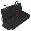 Dog Car Seat Cover for Rear Seat, Waterproof & Scratch-Proof Pet Seat Protector, Nonslip Car Seat Cover for Dogs, Universal Fit for Cars, Trucks & SUVs, Standard Size - size: Black Rear Seat Cover