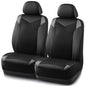 PIC AUTO Car Seat Cover, Super Breathable Mesh Front Seat Cover for Cars, Gray Leather Seat Covers, Universal Fit, Durable, Airbag Compatible, Suitable for SUVs, Trucks, Sedans, and Vehicles - color: Gray