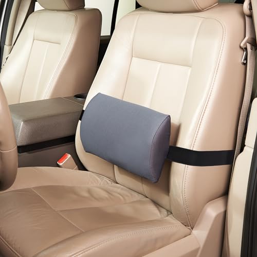 OPTP The Original McKenzie Slimline Lumbar Support – USA-Made Lower Back Support for Office Chair, Car Back Support, and Travel Lumbar Pillow. The Preferred Lumbar Cushion by Physical Therapists.