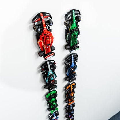 Wall Mount Hook for Speed Champions Cars - Easy to Install Wall Mount Display Hooks for Brick Cars (8 Pack) - size: 8 Pack