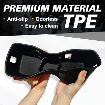 Center Console Cup Holder Inserts Compatible with 2022-2025 2026 Nissan Frontier Accessories Middle Console Armrest Front Drink Stopper Non-Slip Organizer Drink Cup Holder Organizer