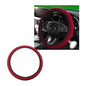 Wevdn Elastic Stretch Steering Wheel Cover, 15"×15" Microfiber Breathable Ice Silk Steering Wheel Protector, Anti-Slip Elastic Steering Wheel Cover for Men Women, Car Accessories (Wine Red) - color: Wine Red