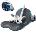 Car Seat Cushion - Memory Foam L-Shaped with Lumbar Support & Anti-Slip Design for Long Driving Comfort