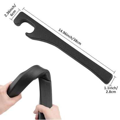 Car Seat Gap Filler 2 Pack,Universal Fit Car Seat Gap Stopper to Fill The Gap Between Seat and Console,Car Accessories Interior Prevent Stop Cellphone Wallet Keys Coins and Card from Dropping - color: Black