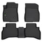 Floor Mats Custom for Chevy Trailblazer (AWD Only) 2021-2026 All Weather Protection TPE Heavy Duty Non-Slip Automotive Floor Liners Fits Front& 2nd Row Full Set Accessories, Black - style: 2) For Trailblazer AWD 2021-2026