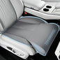 Car Seat Extender Leg Support Cushion for Driver Seats Office Chair, Leather Memory Foam Widened seat Cushion for Long Drivers Universal Car Seat Cushion Legs Rest Pads-Light Grey