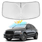 for Audi Q3 2019-2025 2026 Windshield Sun Shade - 4 Layers Car Sunshades for Front Windows Shade Cover Custom Fit Q3 Sun Visor 250T Retractable Shade Blocks UV Rays Car Accessories - size: for Audi Q3 2019-2026