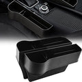 XUKEY Car Seat Gap Filler Organizer Multifunctional Car Side Seat Gap Filler Console Side Storage Box Holders for Sunglasses, Phone, Keys Car Accessories (2 Pack)
