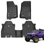 Cat® JustFit™ 3D Floor Mats for Jeep Wrangler JL 2018–2026 Custom Fit All Weather Floor Liners, Heavy Duty Rubber Mats for Jeep Wrangler Unlimited (Not for PHEV or JK) Accessories for Full Protection - style: Jeep Wrangler 4WD (2018-2026)