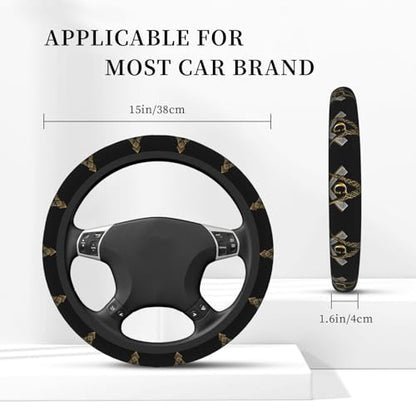 Master Mason Masonic Universal Steering Wheel Covers, Cute Car Accessories for Women Girls Car Truck - color: Master Mason Masonic