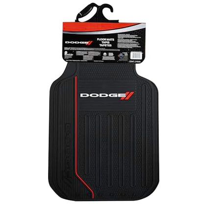 Plasticolor Elite 'Dodge' Automotive Floor Mat Set, (001468R01), Black