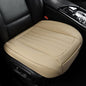 BWTJF 2 Pack Front Car Seat Bottom Covers, Universal Auto Seat Cushions, Nappa Leather Full Wrapping Edge Compatible with Most of Vehicles - SUVs/Sedans/Pickup Trucks, Beige - color: Beige, size: StyleA-Stripes