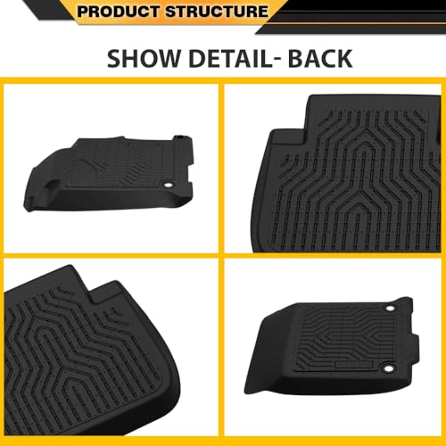 G-PLUS,Cargo Liners Compatible with Honda Accord Sedans 2013-2017, Floor Liners 1st & 2nd Row, Truck Mats All Weather Full Cover Protection - size: Fit Honda Accord 2013-2017 | 3PCS