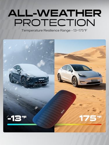 YHTAUTO Front Trunk Mat Cargo Liner Compatible with Tesla Model Y Juniper 2025 2026, TPE Floor Liners All Weather Custom Fit, Black - style: Front Trunk Mat