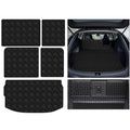 Cargo Mat for 2024-2025 Mazda cx-90(8-Seat Only)+ 2ND& 3RD Row Rear Backrest Mat，Full Coverage All Weather Protector, Trunk Mat Cargo Liner for Mazda cx-90（Black Version Accessories