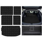 Cargo Mat for 2024-2025 Mazda cx-90(8-Seat Only)+ 2ND& 3RD Row Rear Backrest Mat，Full Coverage All Weather Protector, Trunk Mat Cargo Liner for Mazda cx-90（Black Version Accessories
