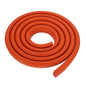 uxcell 6.56 ft Foam Backer Rod, 0.47" x 0.79" D-Shaped Solid Joint Filler, Foam Seal Strip for Caulk Saver, Rope Caulk Cement Crack Filler, Red