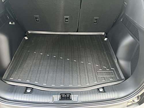Premium Cargo Liner for Ford Escape Hybrid, Escape Plug-in Hybrid, Escape 2020-2026 - Custom Fit Car Trunk Mat. All-Season Black Cargo Mat. 3D Shaped Laser Measured Trunk Liners for Ford Escape