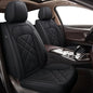 Faux Leather Custom Fit Seat Covers Compatible with Nissan Frontier 2007-2026 Full Set 5 Seats, Airbag Compatible, Black - color: #068-Black, size: 5 Seats