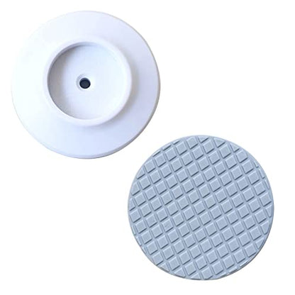 4 Pcs Baby Gate Extension Safety Baby Gate Wall Protector No Drill Wall Protector for Stairs Wall Saver for Baby, Pet, Stair, Door, Wall Surface Safety (Round)
