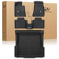 3W Floor Mats & Cargo Liner Custom Fit for 2019-2025 2026 G20 BMW 3 Series 330i Sedan, TPE All Weather Floor Liner for BMW 3 Series G20 1st and 2nd Row Full Set Car Mats (NOT for 330e/GT) - style: 5) 3 Series 2019-2026 | Full Set