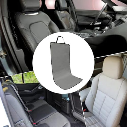 Pet Car Cover - Waterproof Seat Pad, Non Slip Cushion Protector, Soft Sturdy Easy Install, Interactive Keeps Seats Clean, Excellent Pet Travel Gear, Family Road Trip Sedan Truck 41.73x19.29 Inches - color: Dark Gray