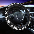 Cow Steering Wheel Covers Non Slip Neoprene Steering Wheel Protector Cover Universal 15 Inch for Men Women Car Truck - color: Cow Print