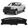 KUST Black Dash Cover for Ford F150 F-150 2004-2008, 2004-2008 Lincoln Mark LT Left Hand Driving Polyester Dashboard Cover Non-Slip Interior Accessories for F150 Custom Fit Dash Mat Sunshade No Glare - size: For F-150 04-08