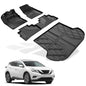 Automotive Floor Mats & Cargo Liners Trunk Set Compatible with 2019-2021 2022 2023 2024 Nissan Murano, All Weather Car Accessories Floor Liner 1st and 2nd Row Car Mat Black. - style: 16)19-24 Murano Floor & Cargo Mats