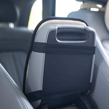 FH Group Faux Leather Diamond Pattern Center Console Armrest Cushion, Luxury Seat Box Cover Protector fits Most Cars, SUVs, and Trucks Blue - color: Blue, style: Console Cover (Diamond)