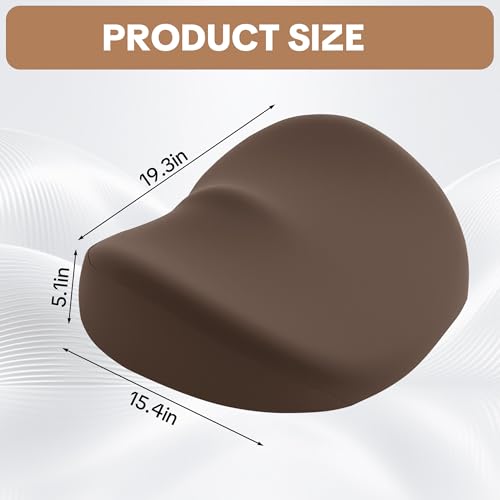 ROYALAY Recliner Foot Rest Cushion with Adjustable Strap, Memory Foam Recliner Leg Rest Pillow, Breathable Foot Pillow with Removable Cover, Recliners Accessories
