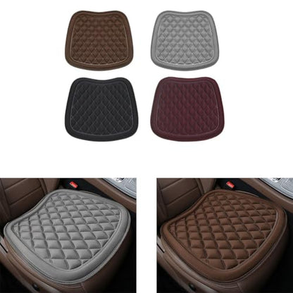 Car for Seat Cushion with for Memory Foam and Non-Slip Bottom, 3D Ventilated Design Cooling, Anti-Slip Driver for Seat, 44x48cm